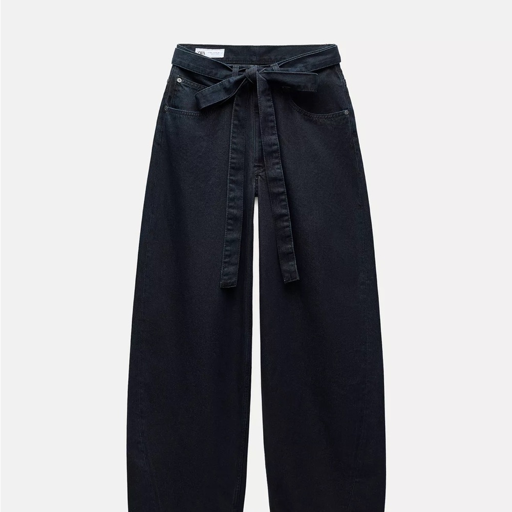 Classic dark blue Wide-Leg Women's Jeans